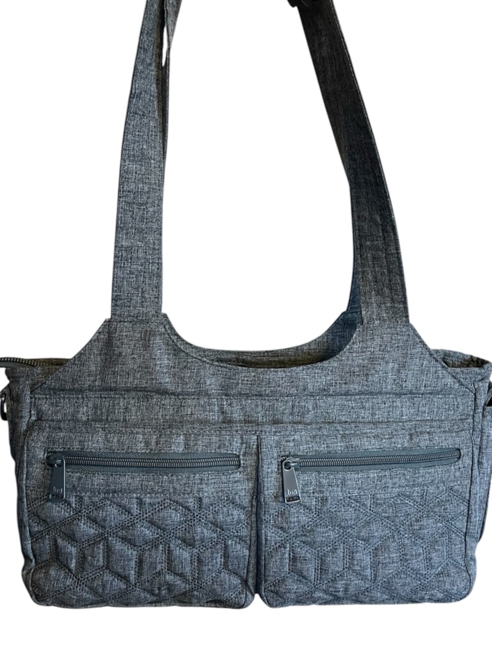 Lug Streetcar multi-pocket shoulder bag tote crossbody straps